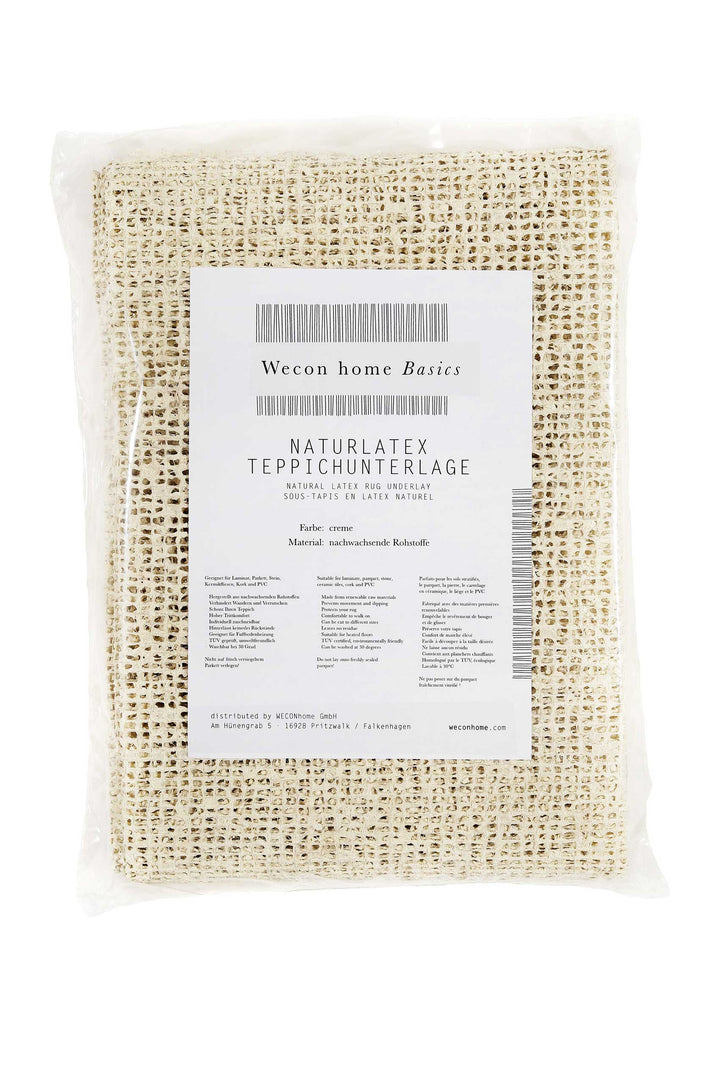 AntiRutschunterlage Teppich braun Kurzflor rechteckig