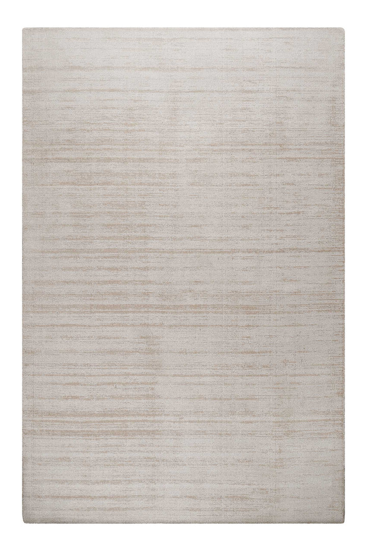 Emma Teppich creme beige Kurzflor rechteckig
