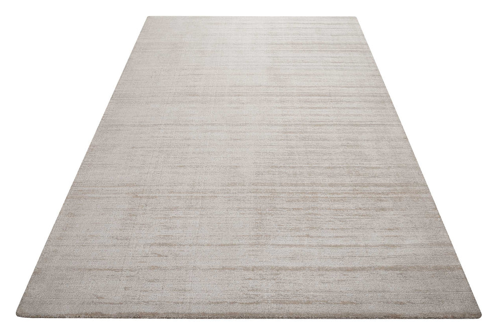 Emma Teppich creme beige Kurzflor rechteckig