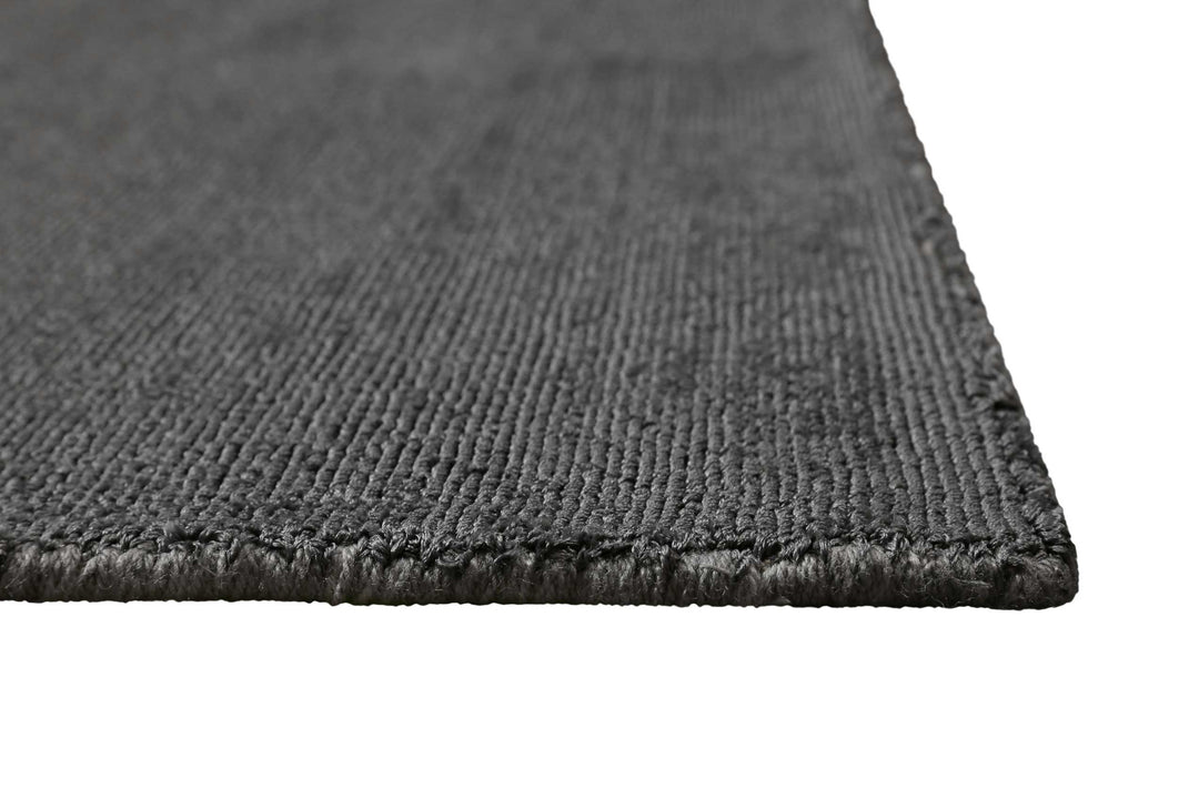 Emma Teppich grau Kurzflor rechteckig