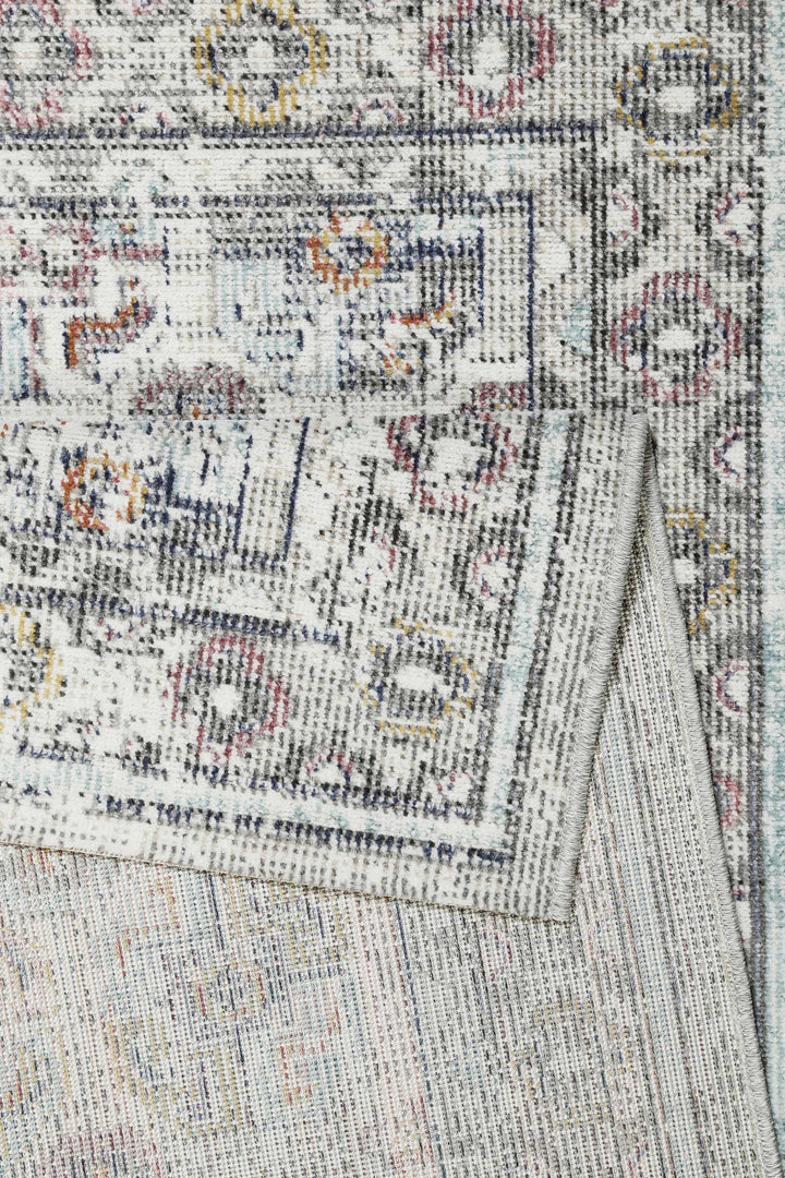 Geneva Outdoor hellblau Kurzflor rechteckig