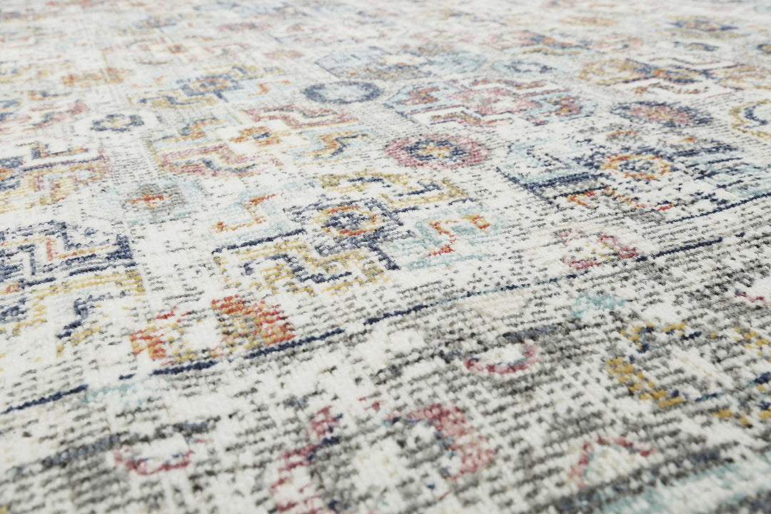 Geneva Outdoor hellblau Kurzflor rechteckig