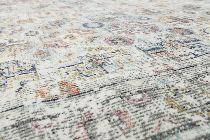 Geneva Outdoor hellblau Kurzflor rechteckig