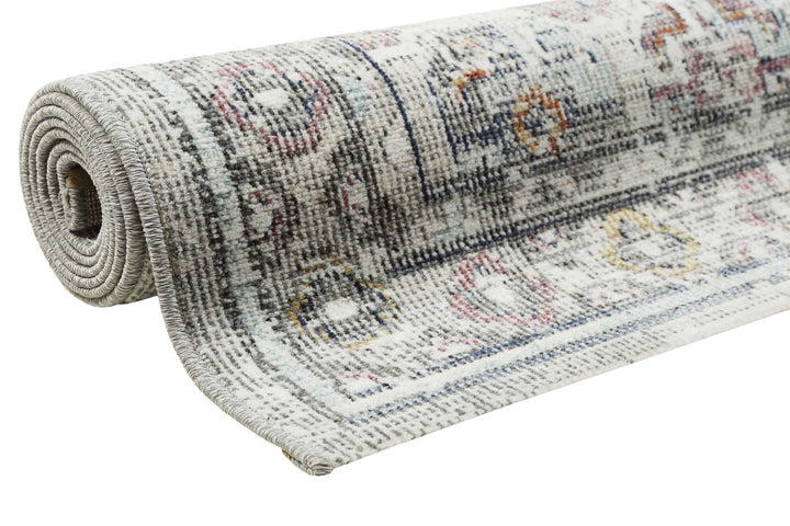 Geneva Outdoor hellblau Kurzflor rechteckig