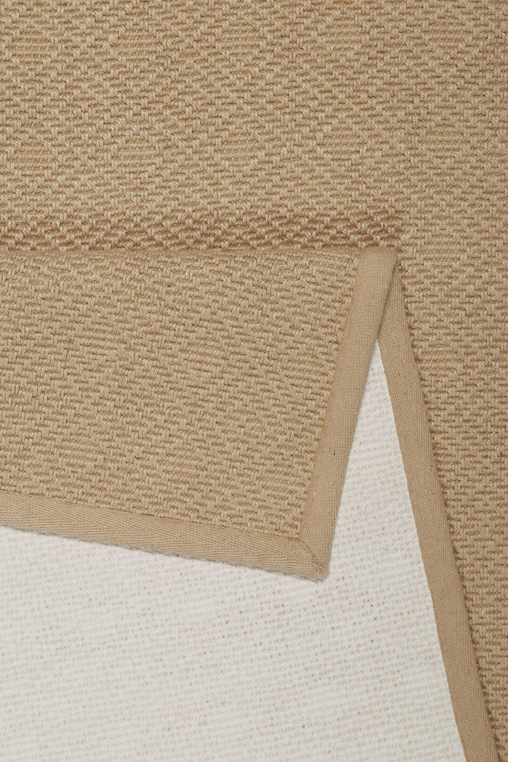 Hugo two Teppich natur braun Kurzflor rechteckig