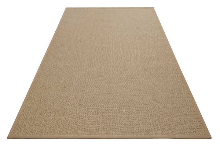 Hugo two Teppich natur braun Kurzflor rechteckig