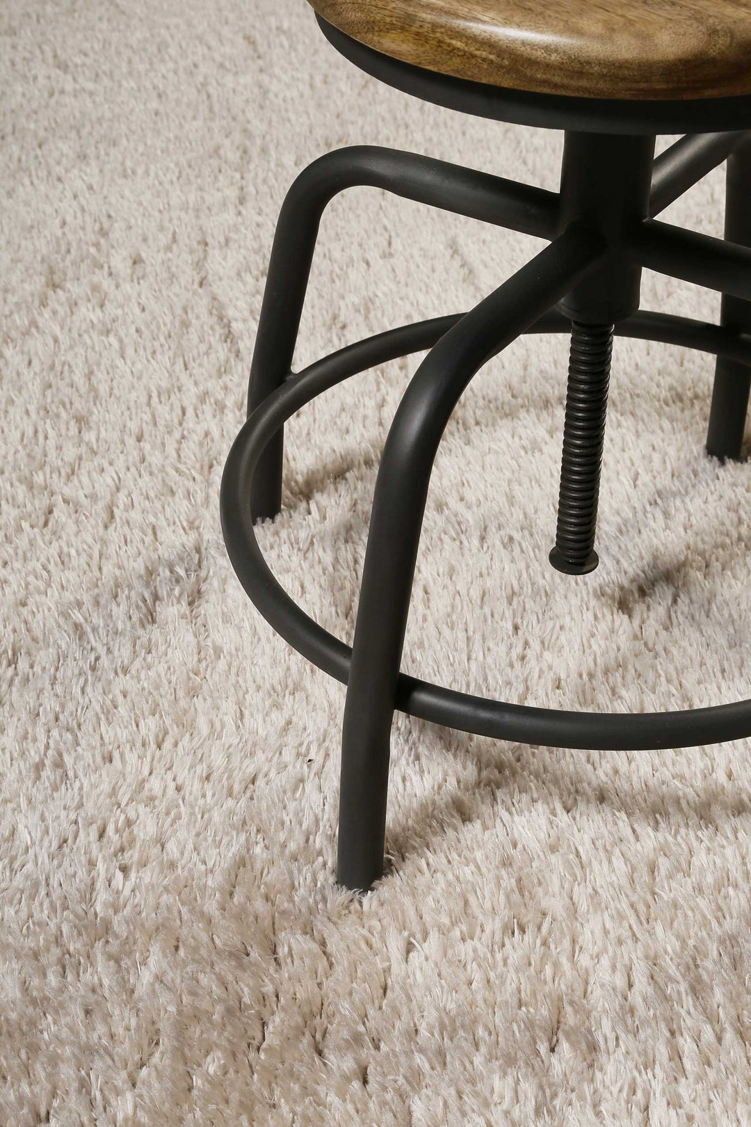 Toubkal Teppich beige Hochflor rechteckig