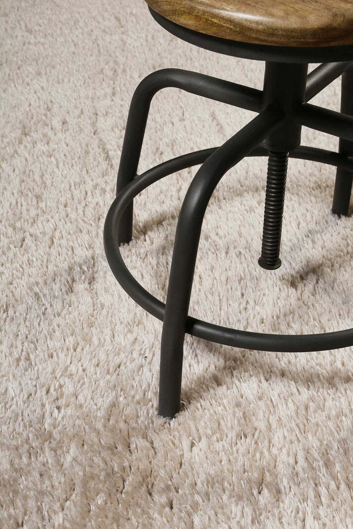 Toubkal Teppich beige Hochflor rechteckig