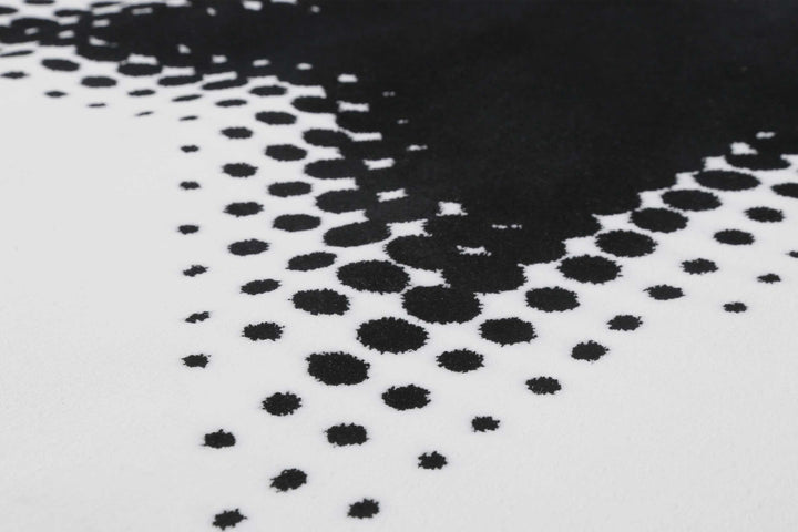 Walk of Fame Teppich weiss Kurzflor rechteckig