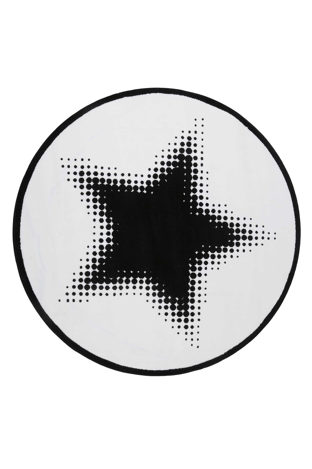 Walk of Fame Teppich weiss Kurzflor rechteckig