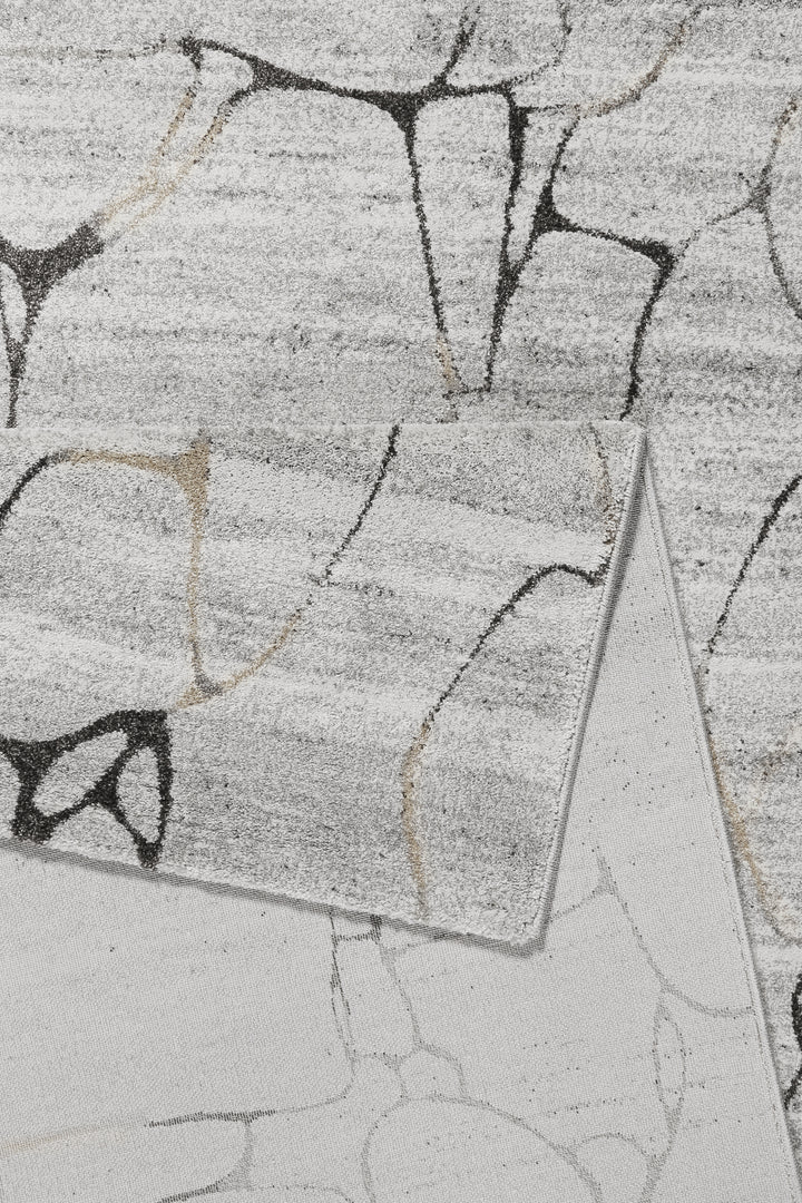 Solo Fields Teppich beige Kurzflor rechteckig