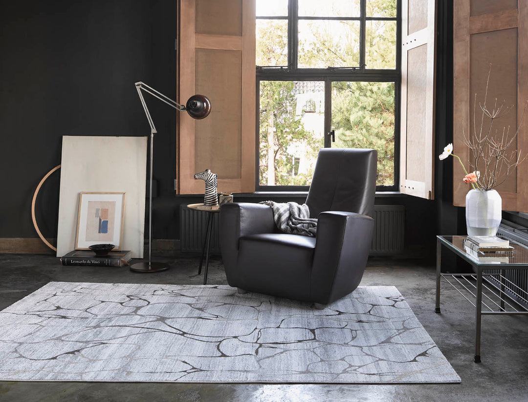 Solo Fields Teppich beige Kurzflor rechteckig