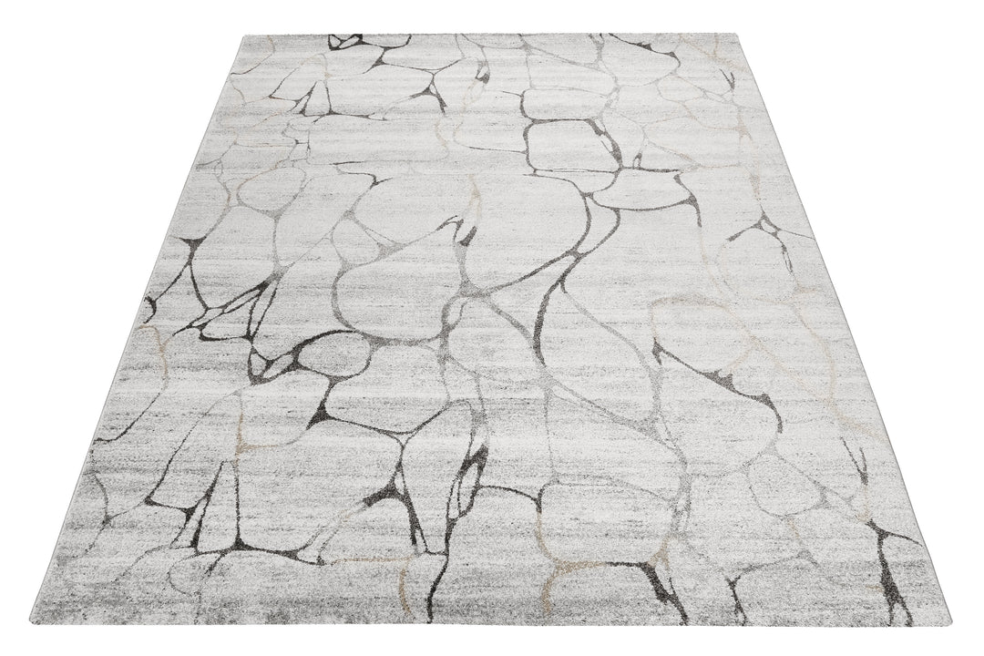 Solo Fields Teppich beige Kurzflor rechteckig