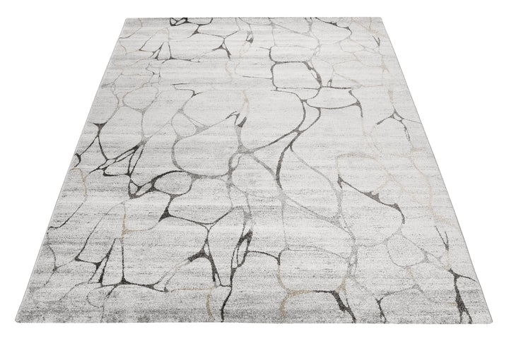 Solo Fields Teppich beige Kurzflor rechteckig