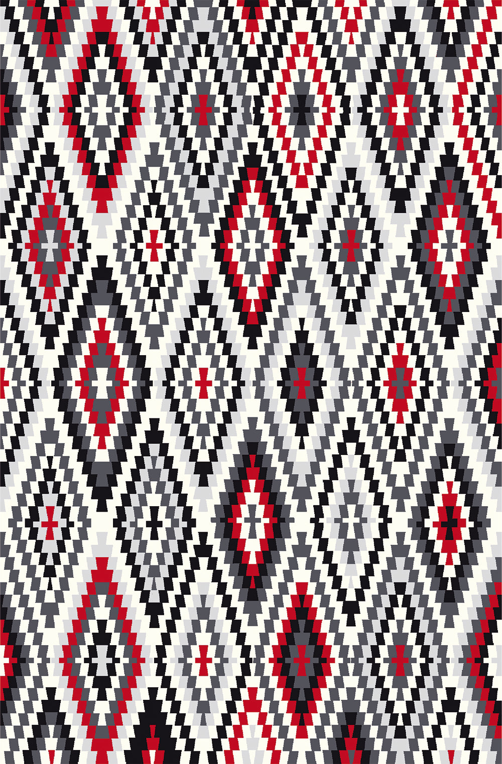 Fresh Kelim Teppich multicolor Kurzflor rechteckig