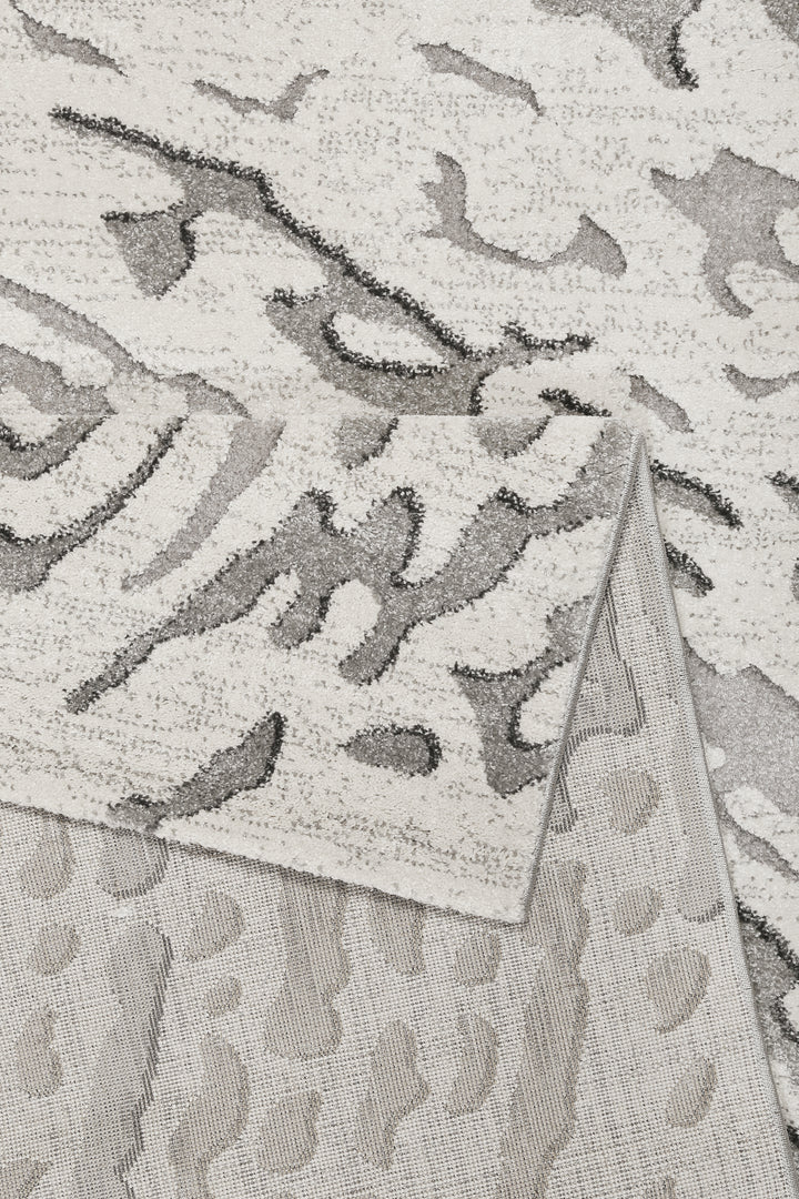 Forest Teppich grau Kurzflor rechteckig