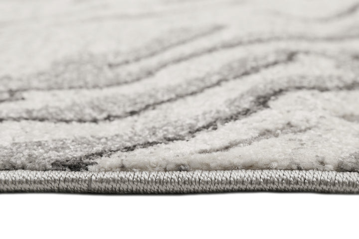 Forest Teppich grau Kurzflor rechteckig