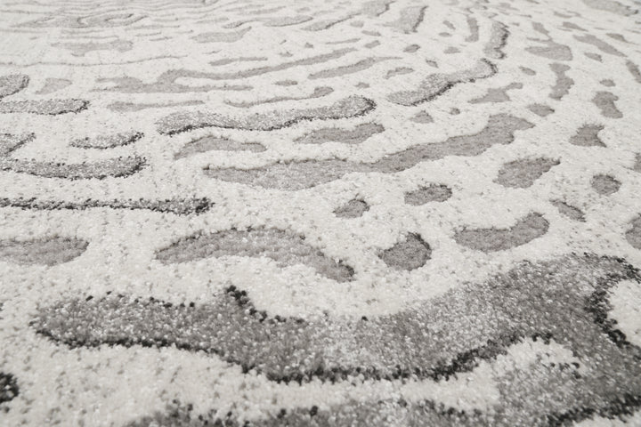 Forest Teppich grau Kurzflor rechteckig