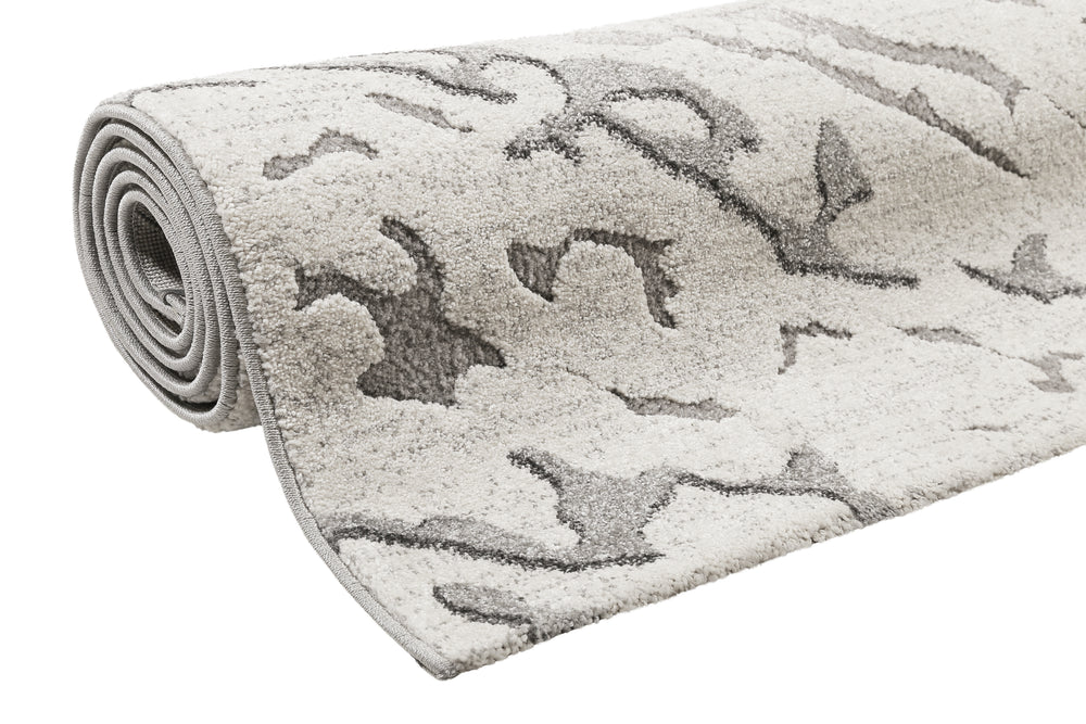 Forest Teppich grau Kurzflor rechteckig