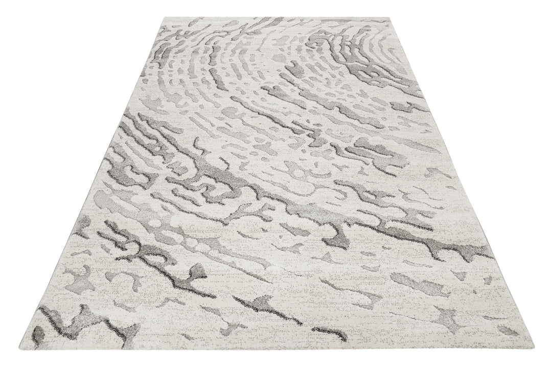 Forest Teppich grau Kurzflor rechteckig