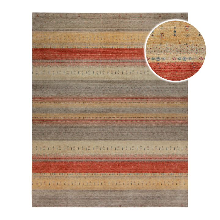 Loribaft Teppich 100 % Schurwolle 245x305 cm
