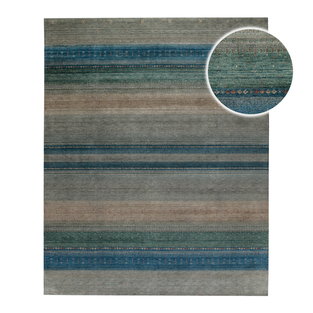 Loribaft Teppich 100 % Schurwolle 245x305 cm