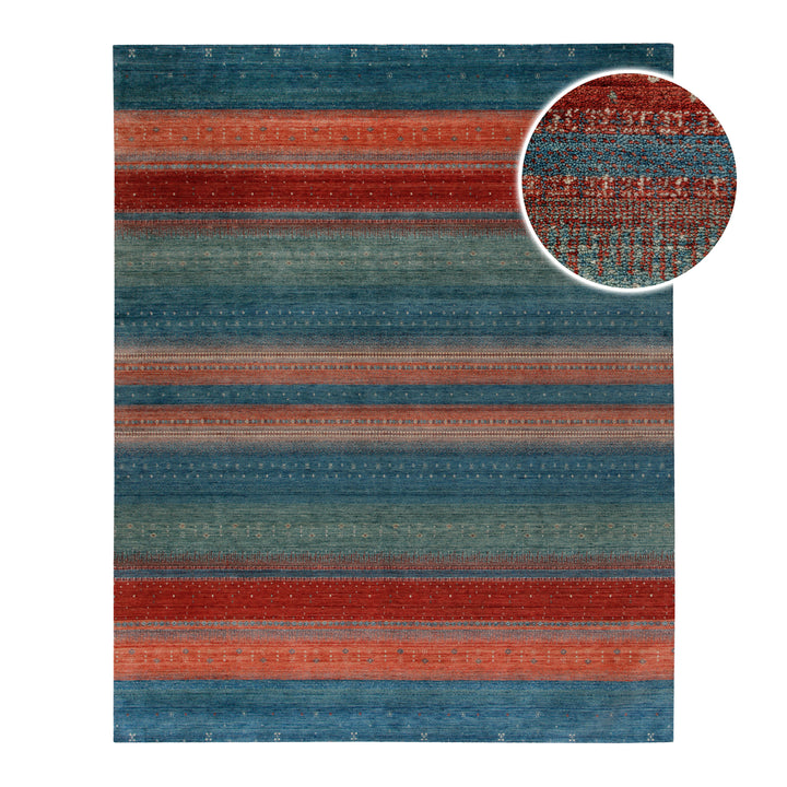 Loribaft Teppich 100 % Schurwolle 245x305 cm