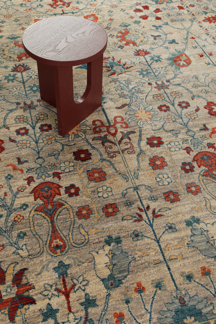 Loribaft Teppich 100 % Schurwolle 245x305 cm