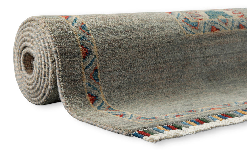 Loribaft Teppich 100 % Schurwolle 245x305 cm