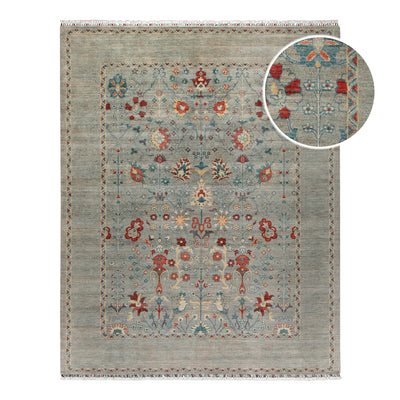 Loribaft Teppich 100 % Schurwolle 245x305 cm