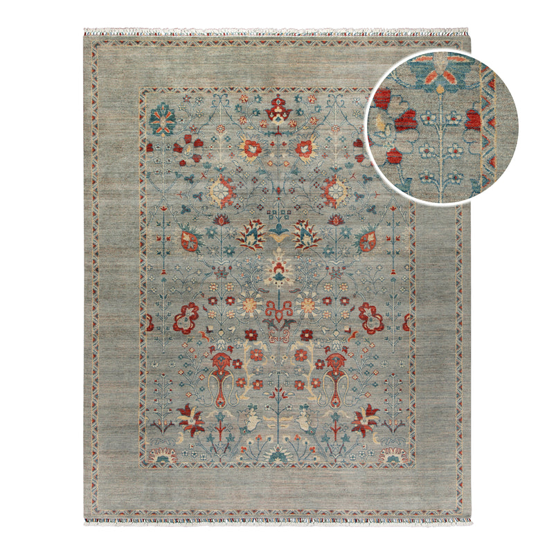 Loribaft Teppich 100 % Schurwolle 245x305 cm