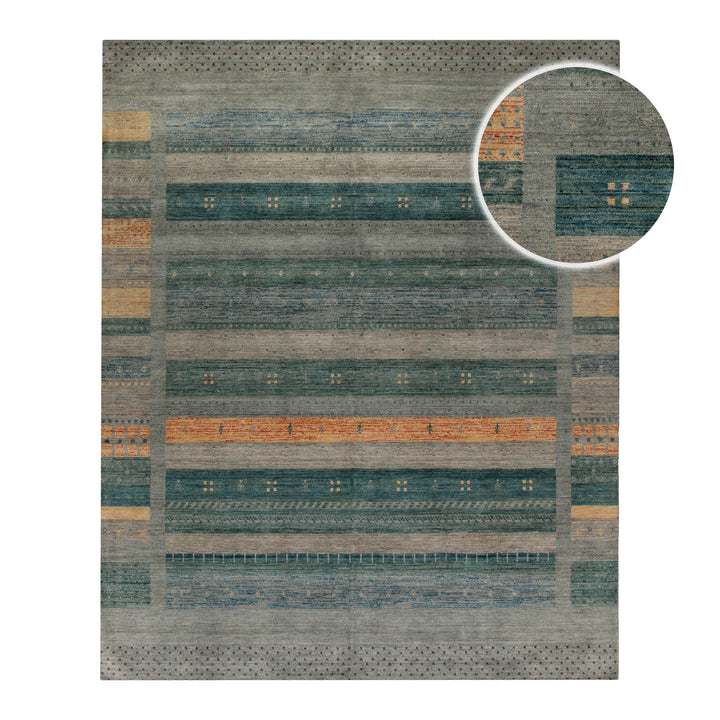 Loribaft Teppich 100 % Schurwolle 245x305 cm