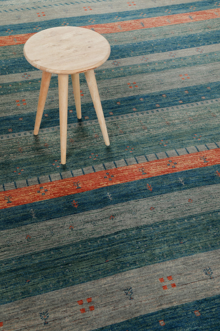 Loribaft Teppich 100 % Schurwolle 245x305 cm