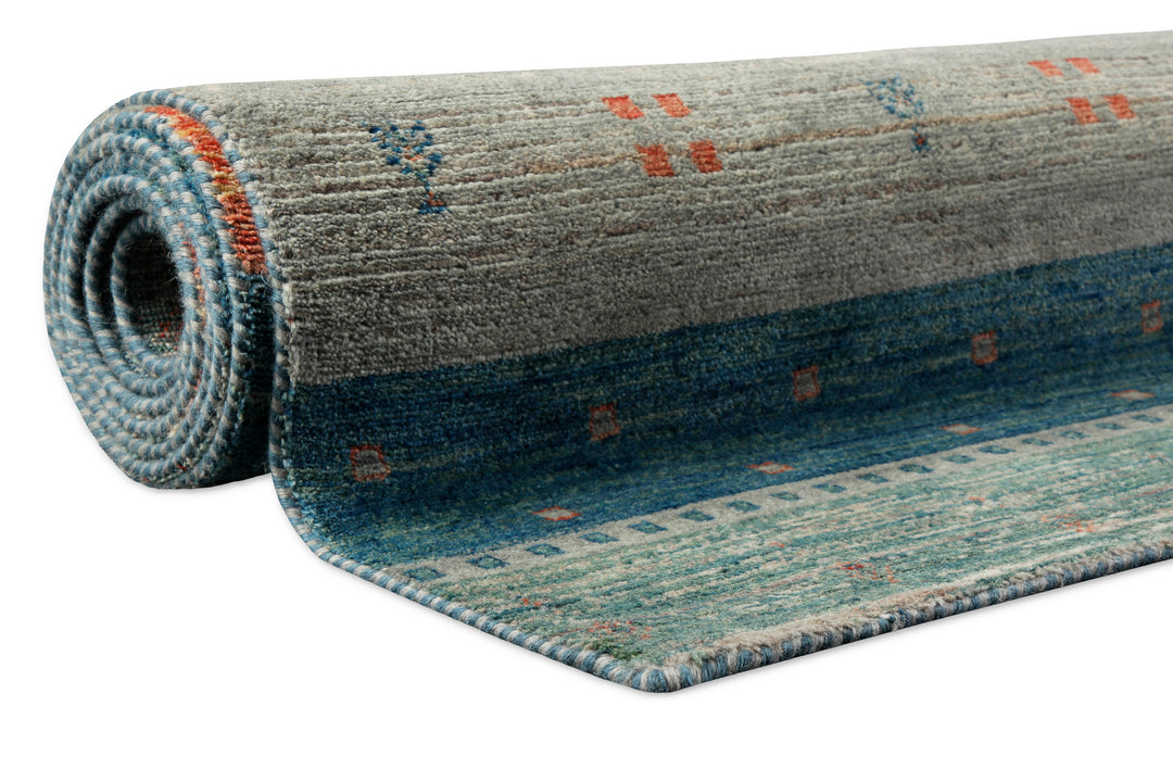 Loribaft Teppich 100 % Schurwolle 245x305 cm