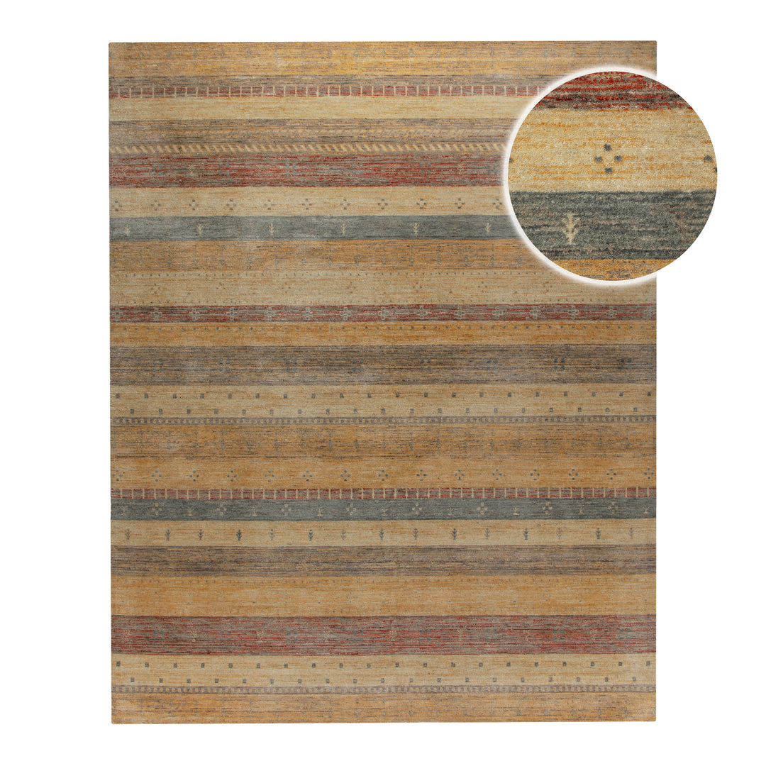 Loribaft Teppich 100 % Schurwolle 245x305 cm