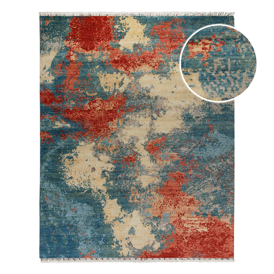 Loribaft Teppich 100 % Schurwolle 245x305 cm