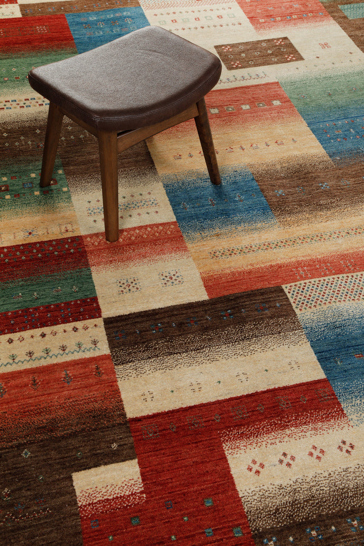 Loribaft Teppich 100 % Schurwolle 245x305 cm