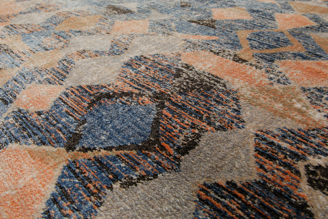 160x230 cm Teppich Wohnzimmer Bunt