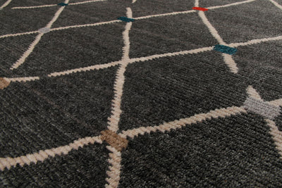 160x230 cm Teppich Wohnzimmer Anthrazit