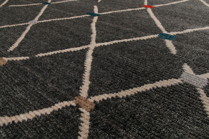 160x230 cm Teppich Wohnzimmer Anthrazit