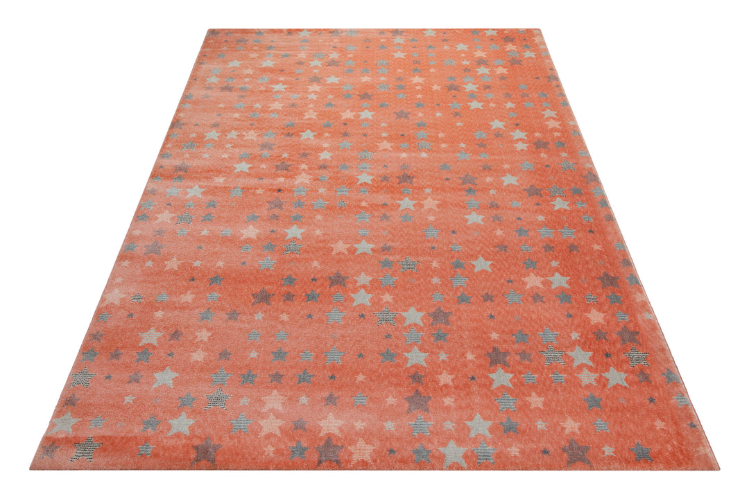 160x230 cm Teppich Wohnzimmer Orange