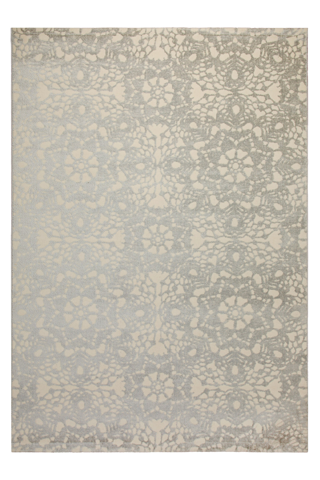 Teppich 160x230 Wohnzimmer Beige Blumenmuster