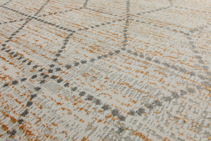 Teppich 160x230 Wohnzimmer beige Muster