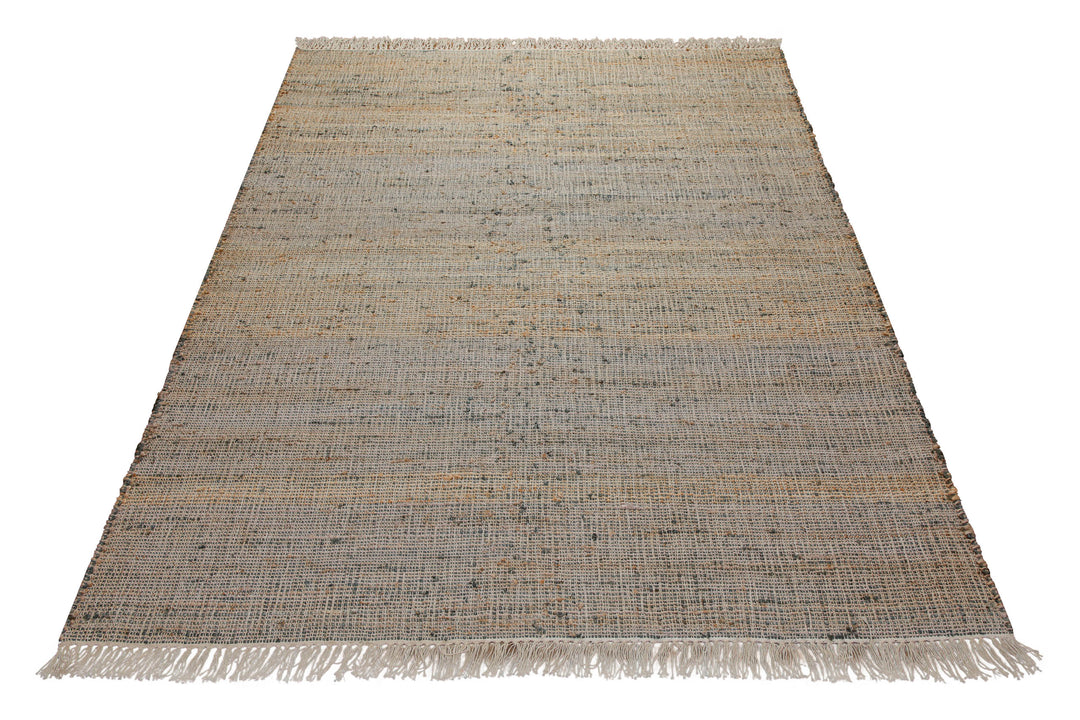 160x230 Teppich Wohnzimmer Sandkorn-Melange – Naturfaserteppich in dezenter Vielfarbigkeit