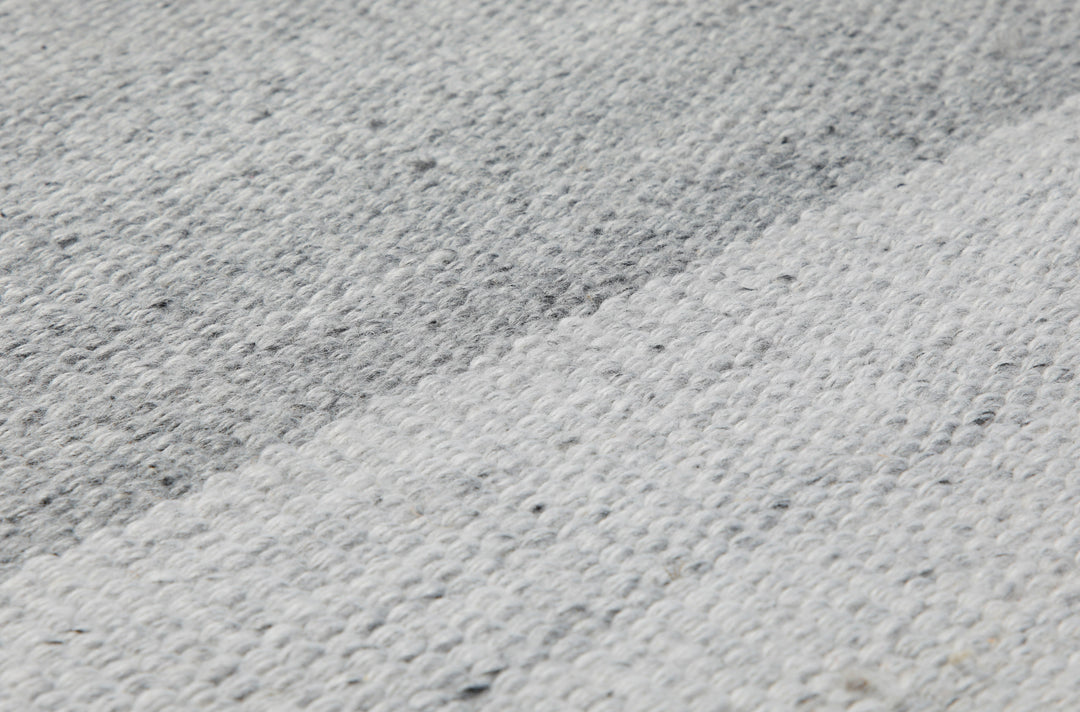 160x230 Teppich Wohnzimmer Stilles Steingrau – Skandi-Wollteppich in Uni-Optik