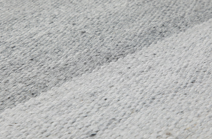 160x230 Teppich Wohnzimmer Stilles Steingrau – Skandi-Wollteppich in Uni-Optik