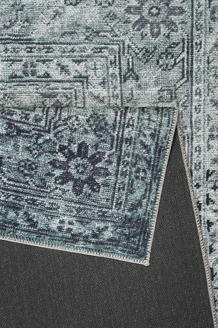 2nd Avenue Teppich dunkelgrau Kurzflor rechteckig