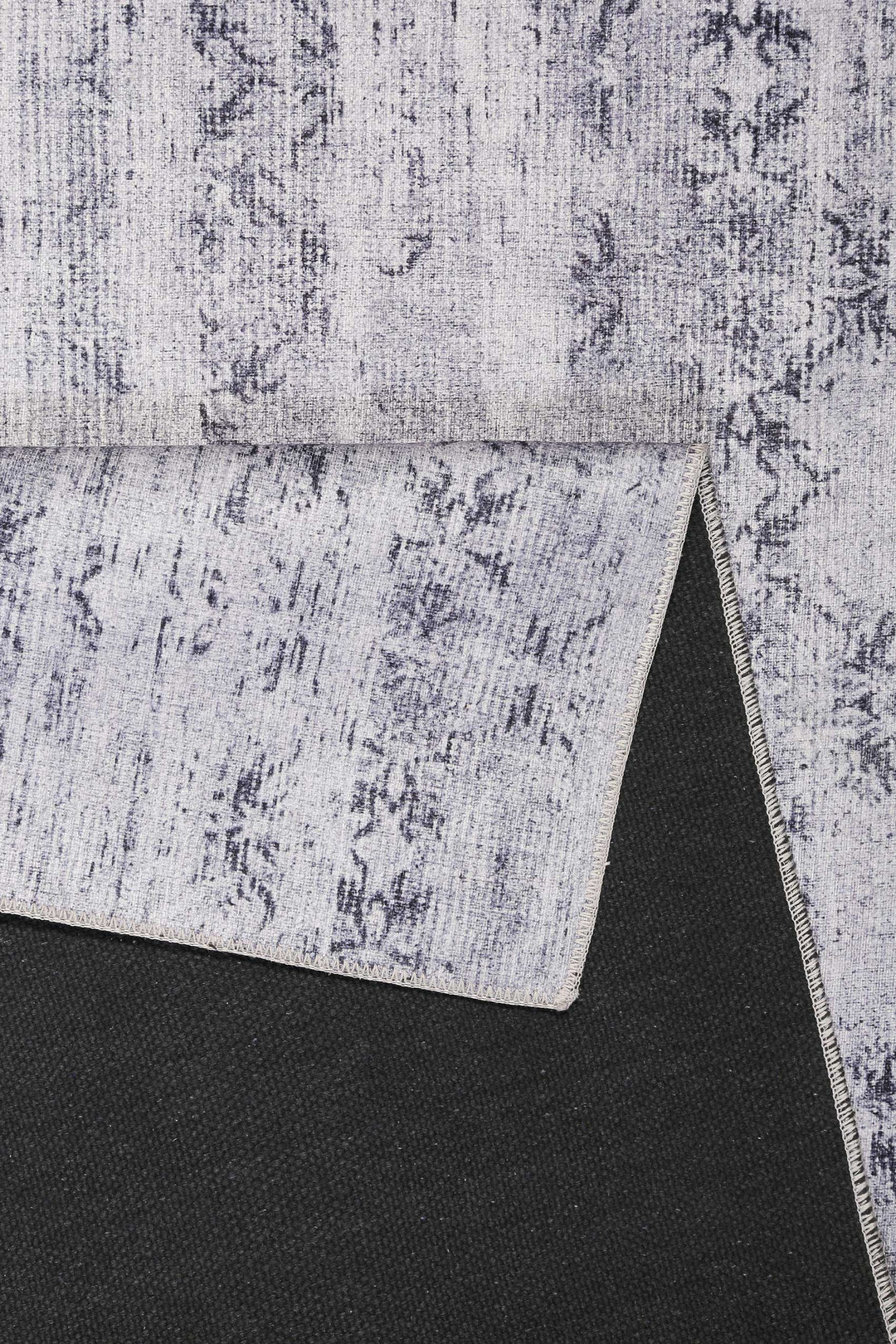 Alaska Teppich grau Kurzflor rechteckig