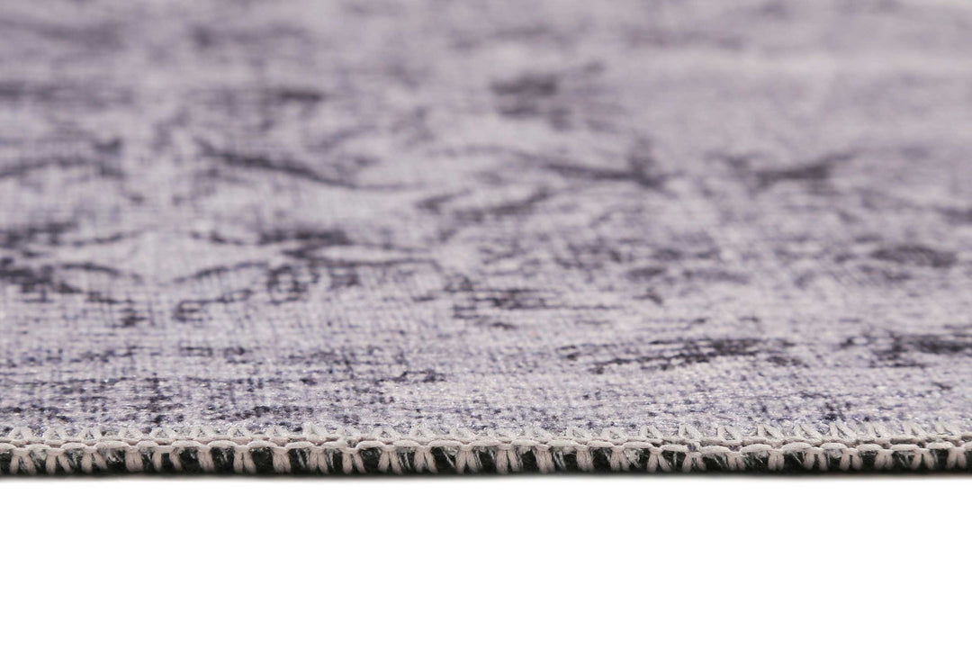 Alaska Teppich grau Kurzflor rechteckig