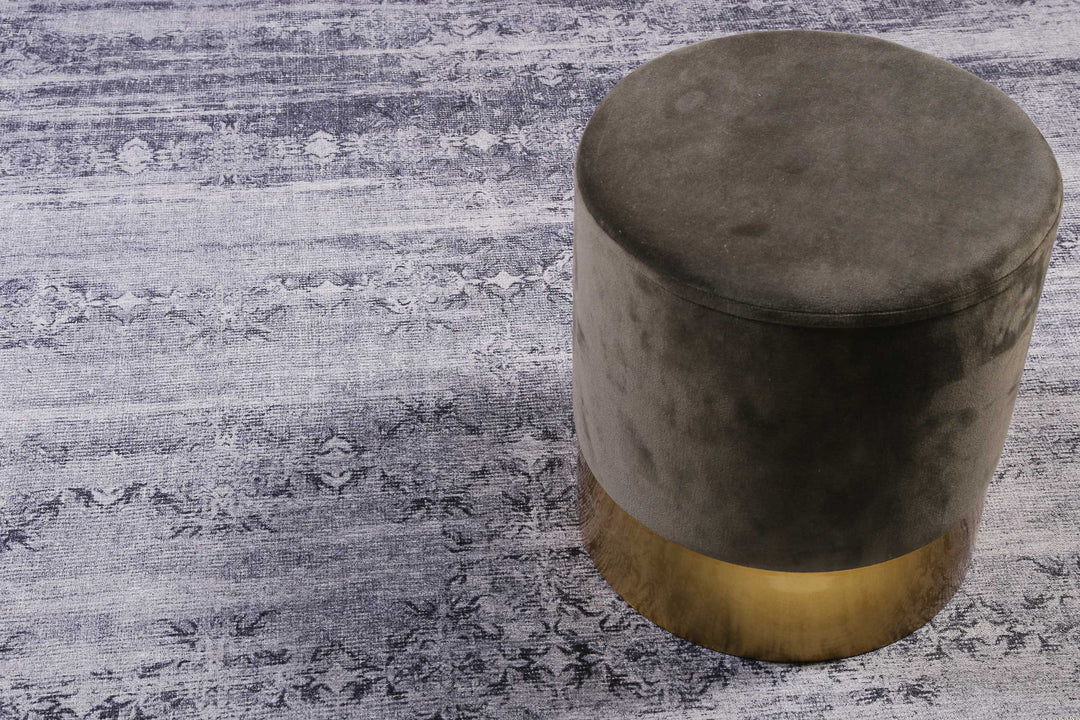 Alaska Teppich grau Kurzflor rechteckig